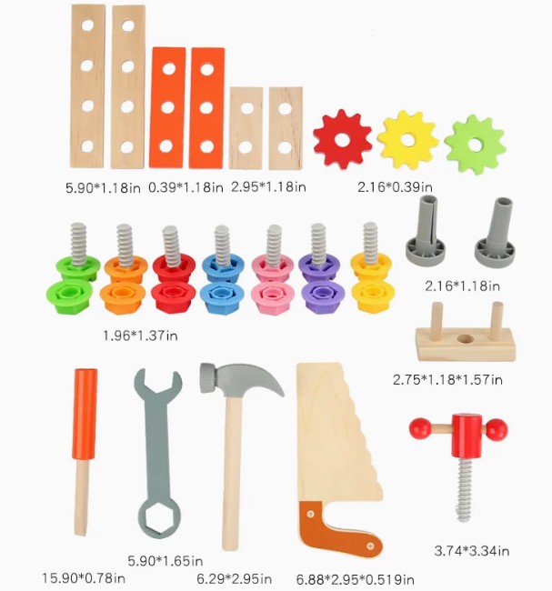 Unlock Creativity and Learning with Tool Toys: The Ultimate Educational Play Experience - Image 2