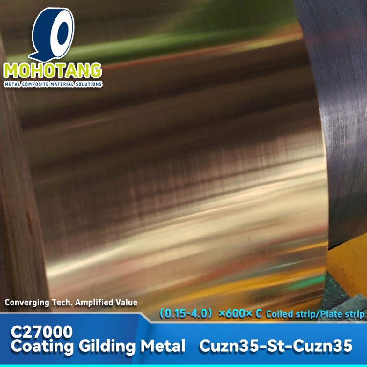 C27000 Brass Steel Brass Copper-Steel Clad Plate 0.15mm C2700/If/ C2700 H65 Alloy - Image 3