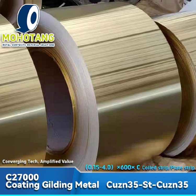 C27000 Brass Steel Brass Copper-Steel Clad Plate 0.15mm C2700/If/ C2700 H65 Alloy - Image 2