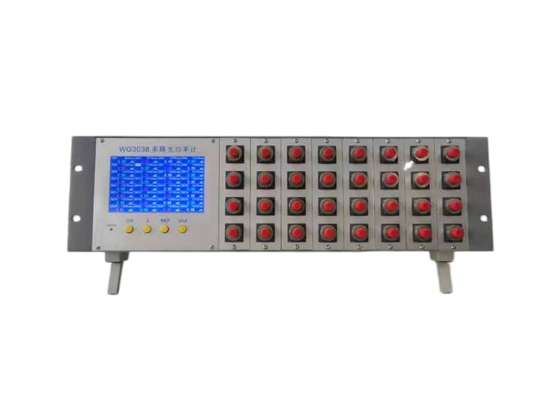 WG3038 32-Channel High-Isolation Optical Power Meter - 850-1625nm, 0.1dB Accuracy, Anti-Crosstalk for Multi-Port Parallel Testing & Passive Component IL Measurement