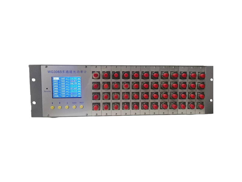 WG3065 48-Channel Modular Optical Power Meter-850-1625nm, 0.1dB, USB/LAN Programmable, for Optical Module & Passive Component Production Line Testing