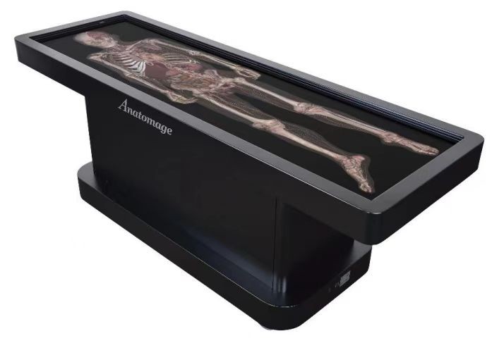 80-inch virtual anatomy table, intelligent medical table system, interactive virtual patient system, capacitive touch screen - Image 2