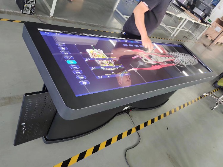 80-inch virtual anatomy table, intelligent medical table system, interactive virtual patient system, capacitive touch screen - Image 5