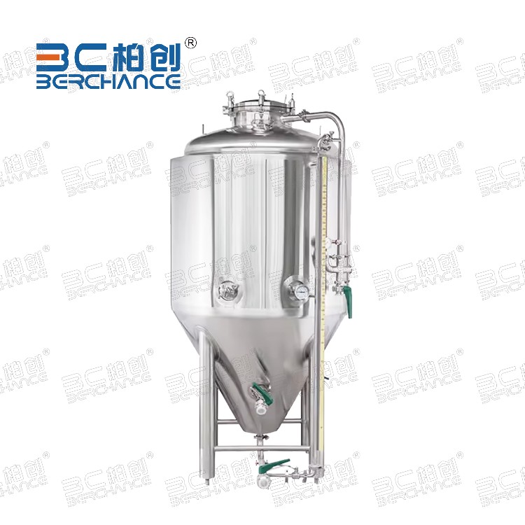 Stainless Steel Fermentation Tank with Automatic Temperature Control for Biotech and Food Industries - Image 2