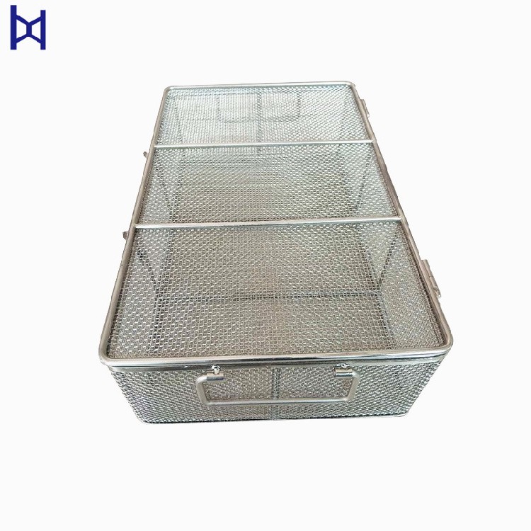 High performance 304 stainless steel medical sterilization basket  - Image 4