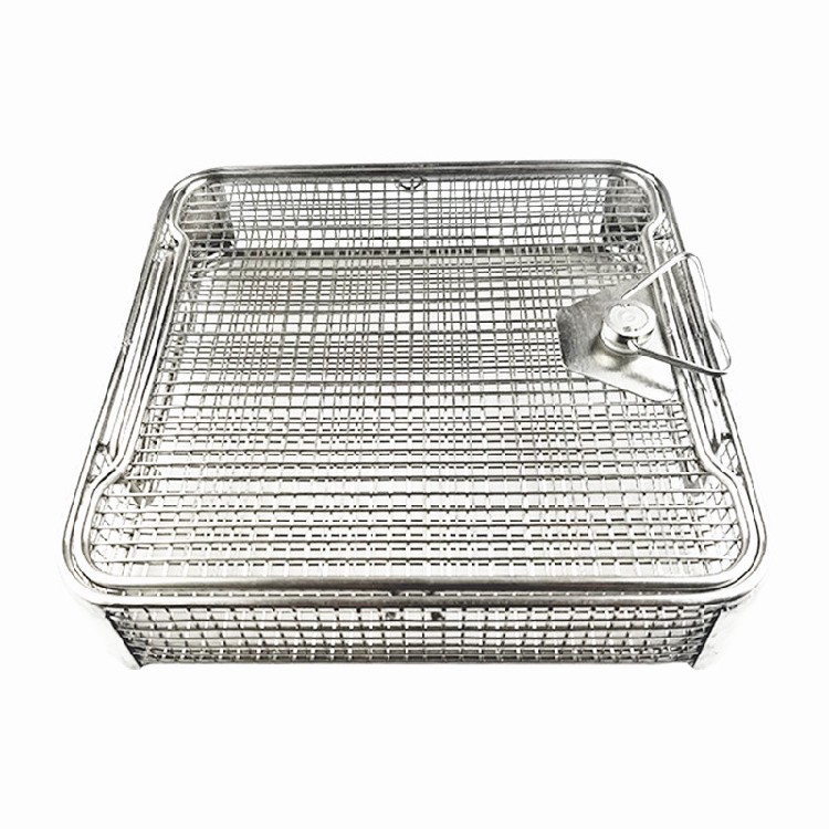 High performance 304 stainless steel medical sterilization basket  - Image 5