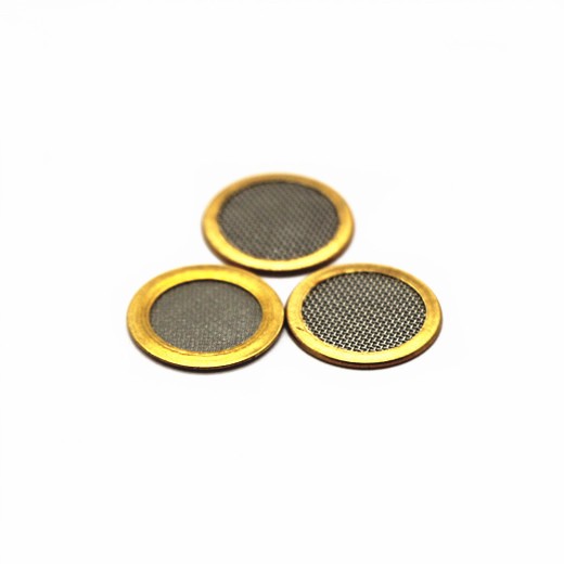 Customized SUS304 woven mesh filter disc with copper rim  - Image 4