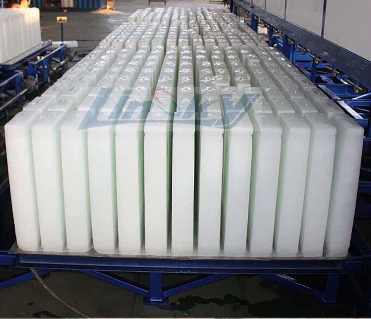 Direct Cooling 15Ton Block Ice Making Machine with 50KG Ice in Indonesia - Image 2