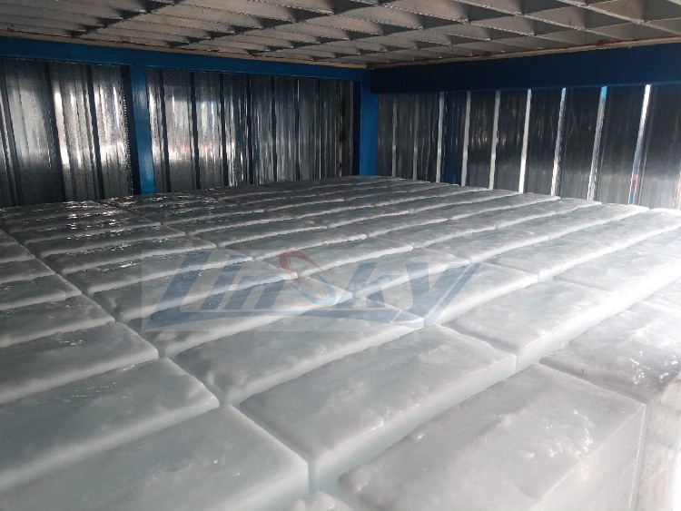 Linsky Automatic 3Ton/24hr Direct cooling Block Ice Machine for Fish Market - Image 2