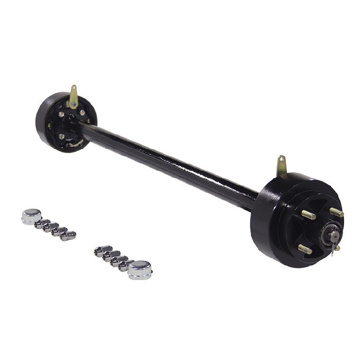 Trailer RV Specific Brake Drum Hub And Rear Axle Assembly | Electric Brake, Hydraulic Brake, Hand Brake | Shiao Trailer Chassis Manufacturing Factory - Image 3