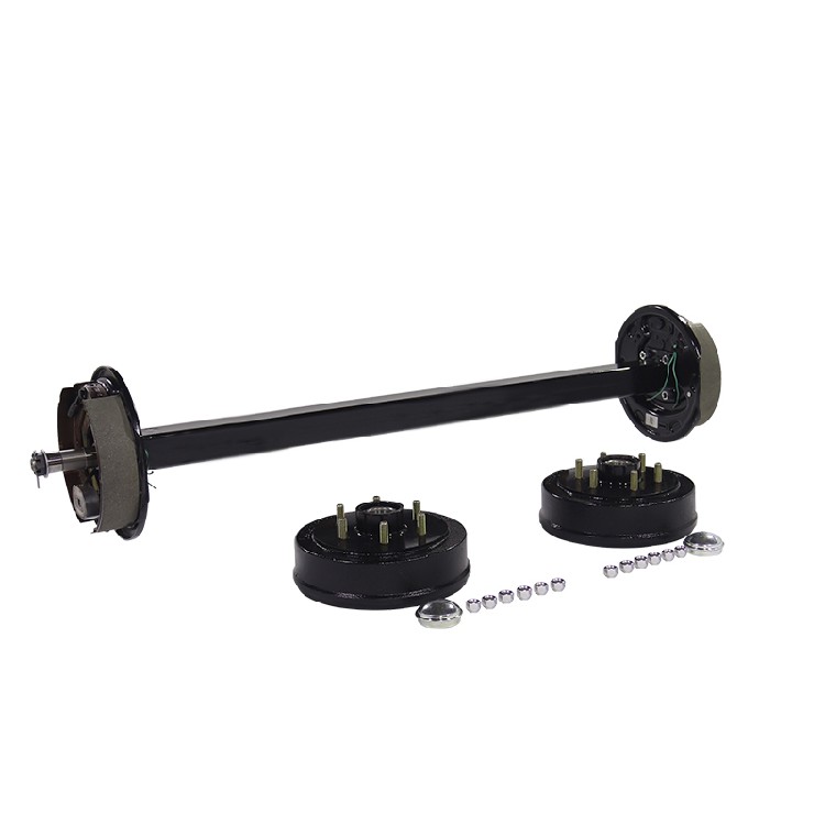 Trailer RV Specific Brake Drum Hub And Rear Axle Assembly | Electric Brake, Hydraulic Brake, Hand Brake | Shiao Trailer Chassis Manufacturing Factory - Image 5