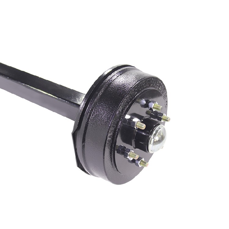Trailer RV Specific Brake Drum Hub And Rear Axle Assembly | Electric Brake, Hydraulic Brake, Hand Brake | Shiao Trailer Chassis Manufacturing Factory - Image 6