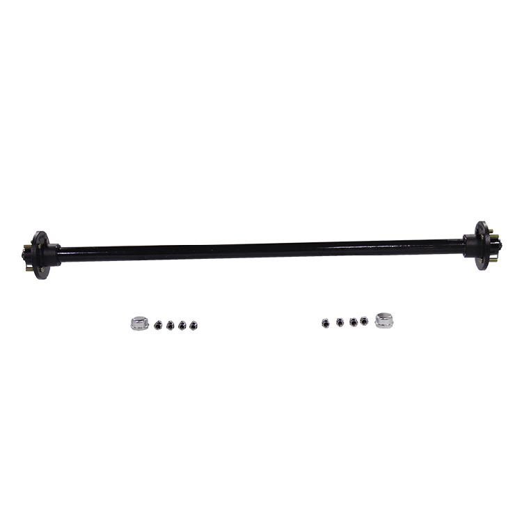 Trailer and RV Specific Non-Brake Chassis Hub And Rear Axle Assembly | Shiao Trailer Chassis Manufacturing Factory | Straight Axle, Through Axle - Image 5