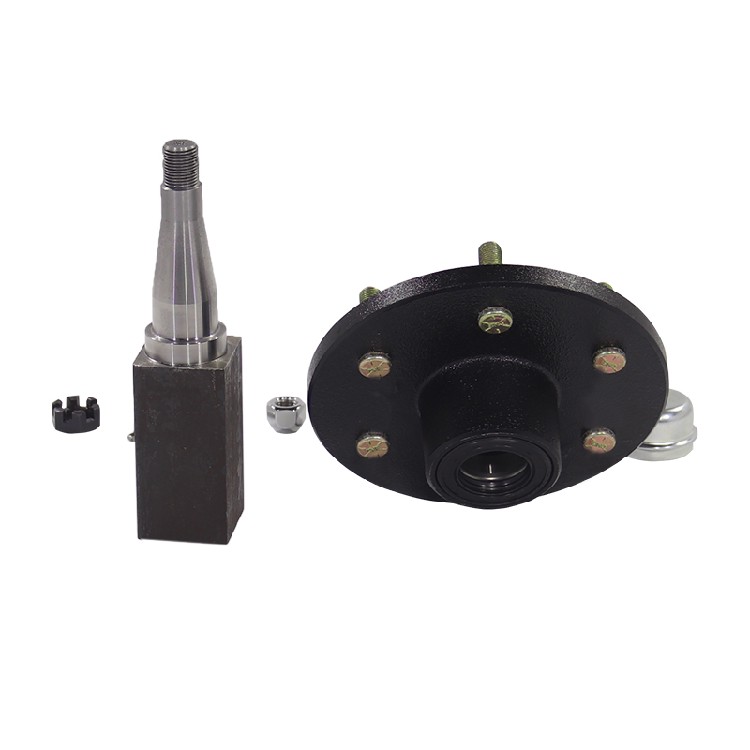 Trailer and RV Specific Non-Brake Chassis Hub And Spindle Assembly | Shiao Trailer Chassis Manufacturing Factory - Image 3