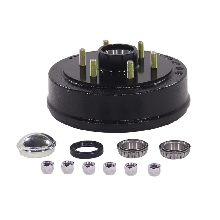 Trailer and RV Specific Brake Drum Hub Assembly | Electric Brake, Hydraulic Brake, Hand Brake | Shiao Trailer Chassis Manufacturing Factory - Image 6