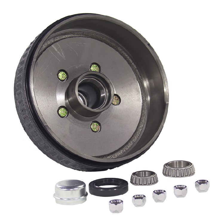 Trailer and RV Specific Brake Drum Hub Assembly | Electric Brake, Hydraulic Brake, Hand Brake | Shiao Trailer Chassis Manufacturing Factory - Image 5