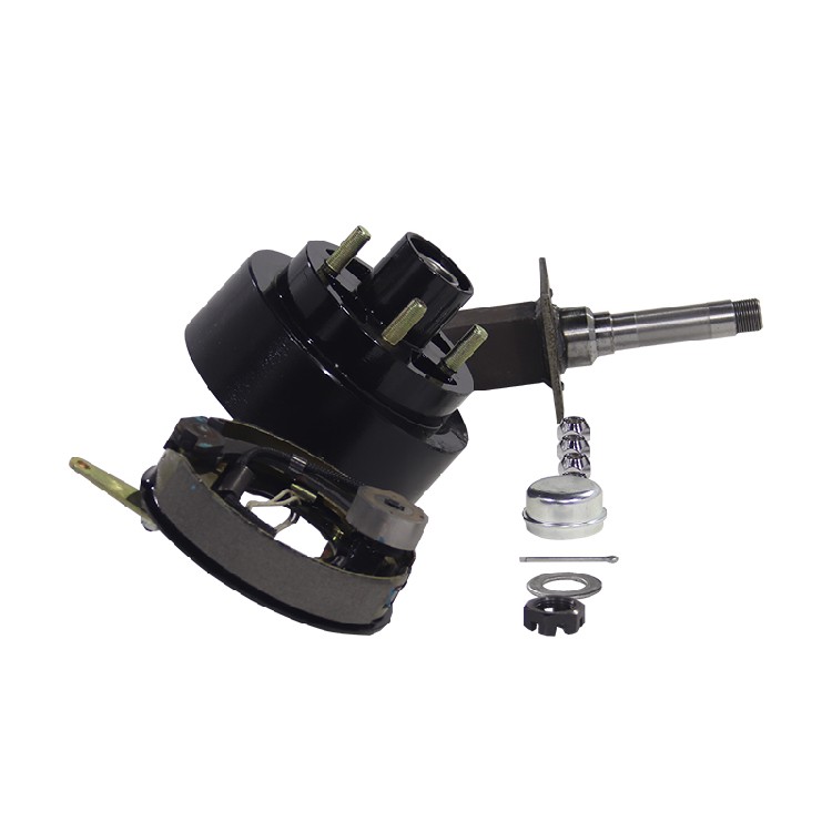 Trailer RV Specific Brake Drum Hub And Spindle Assembly | Electric Brake, Hydraulic Brake, Hand Brake | Shiao Trailer Chassis Manufacturing Factory - Image 2