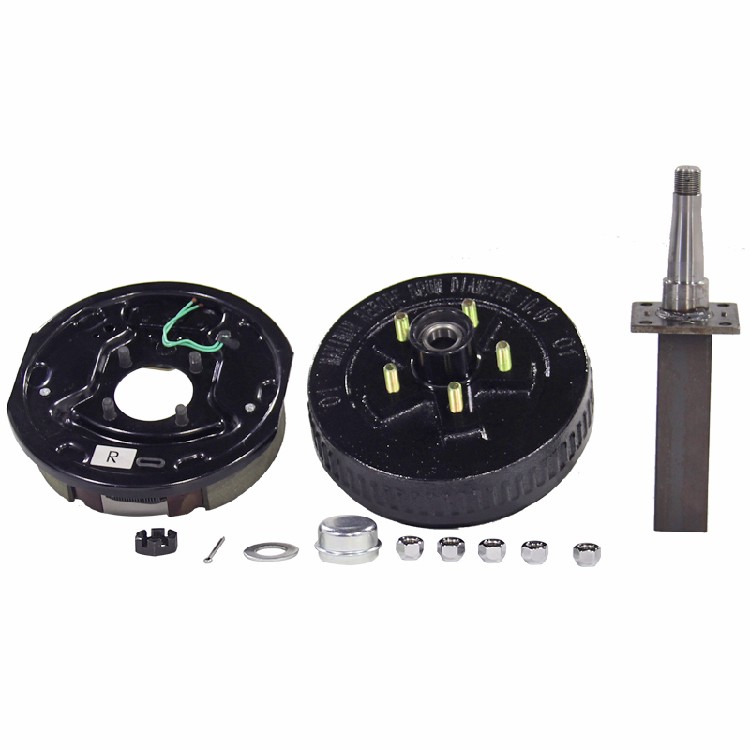 Trailer RV Specific Brake Drum Hub And Spindle Assembly | Electric Brake, Hydraulic Brake, Hand Brake | Shiao Trailer Chassis Manufacturing Factory - Image 4
