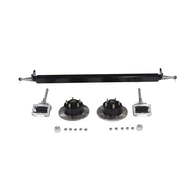 Trailer RV Specific Brake Disc Rotor And Caliper | Caliper Assembly, Disc Brake, Rear Axle Assembly | Shiao Trailer Chassis Manufacturing Factory - Image 2