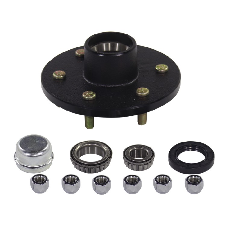 2000lb, 6-Hole | Park Model RV, Boat Trailer, Utility Trailer Chassis Wheel Hub Unit, Spindle, Axle Assembly, Rubber Torsion Axle - Image 3