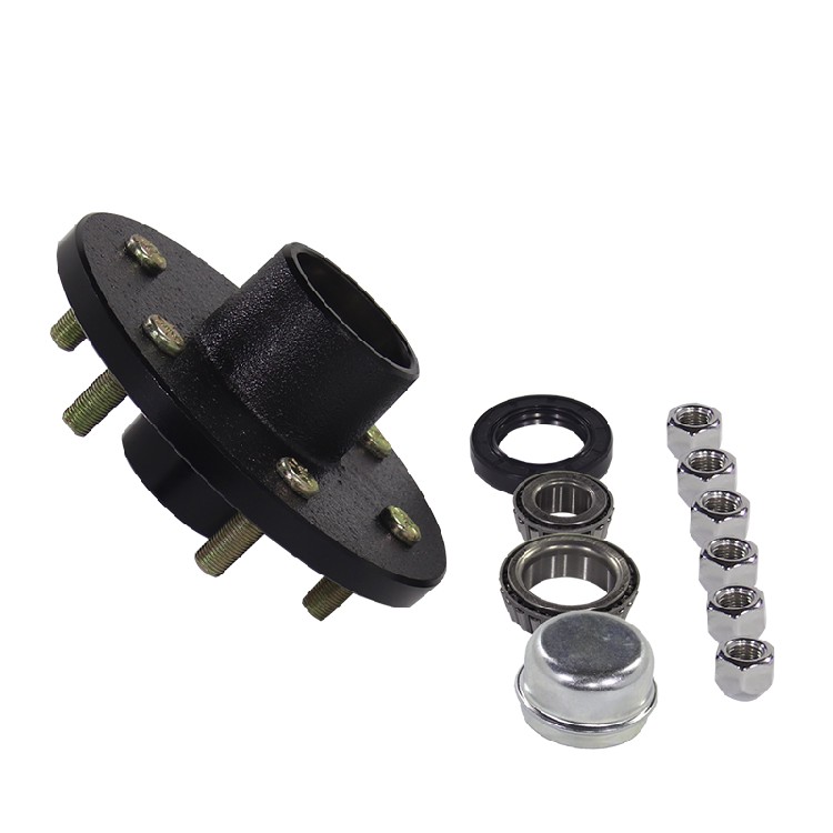 2000lb, 6-Hole | Park Model RV, Boat Trailer, Utility Trailer Chassis Wheel Hub Unit, Spindle, Axle Assembly, Rubber Torsion Axle - Image 4