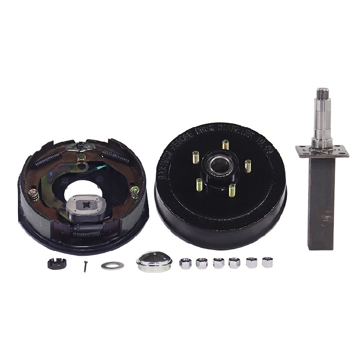 3500 lb, 6-Hole | Motorcycle Trailer, Farm Trailer, Agricultural Trailer's Spindle Assembly and Rubber Torsion Axle | Brake Axle, Disc Brake Axle - Image 4