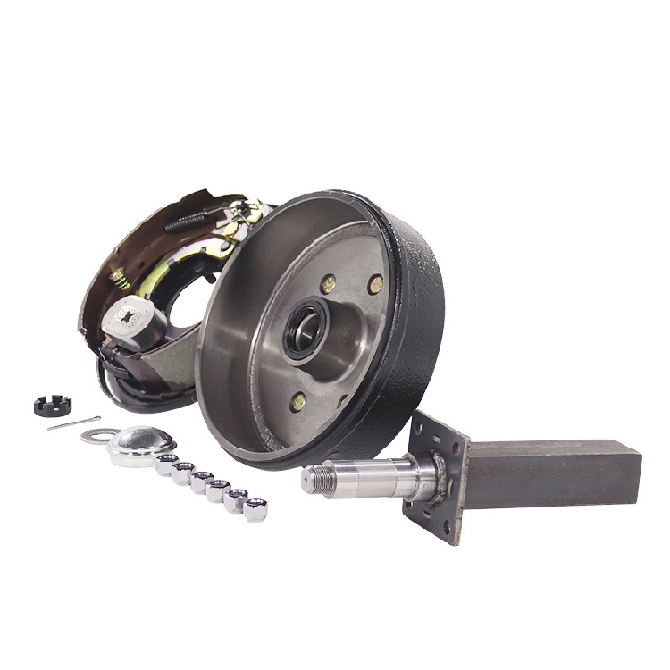 3500 lb, 6-Hole | Motorcycle Trailer, Farm Trailer, Agricultural Trailer's Spindle Assembly and Rubber Torsion Axle | Brake Axle, Disc Brake Axle - Image 3