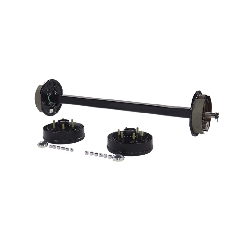 3500 lb, 6-Hole | Motorcycle Trailer, Farm Trailer, Agricultural Trailer's Spindle Assembly and Rubber Torsion Axle | Brake Axle, Disc Brake Axle - Image 5