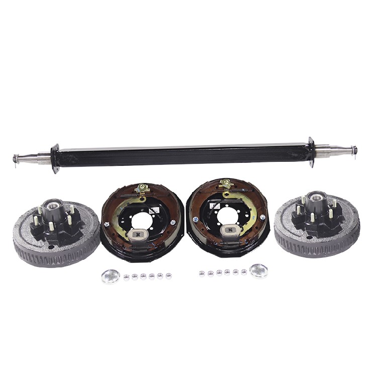 6000 lb, 6-Hole | Towable RV, Small Trailer, Light-duty Trailer's Brake Drum Assembly including Electric Brake, Hydraulic Brake and Parking Brake - Image 6