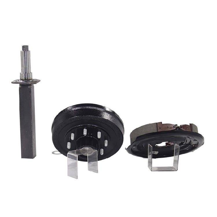 7000 lb, 8-Hole | Flatbed Trailer, Camper Trailer, Park Mdeol RV, Park Trailer's Spindle Assembly and Through Axle Assembly | One-Piece Axle - Image 5