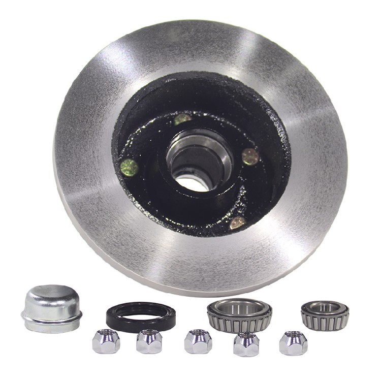 Towable RV, Small Trailer, Light-duty Trailer, Food Trailer's Brake Disc and Caliper Assembly | Chassis Wheel Hub Unit Assembly, Disc Brake - Image 3