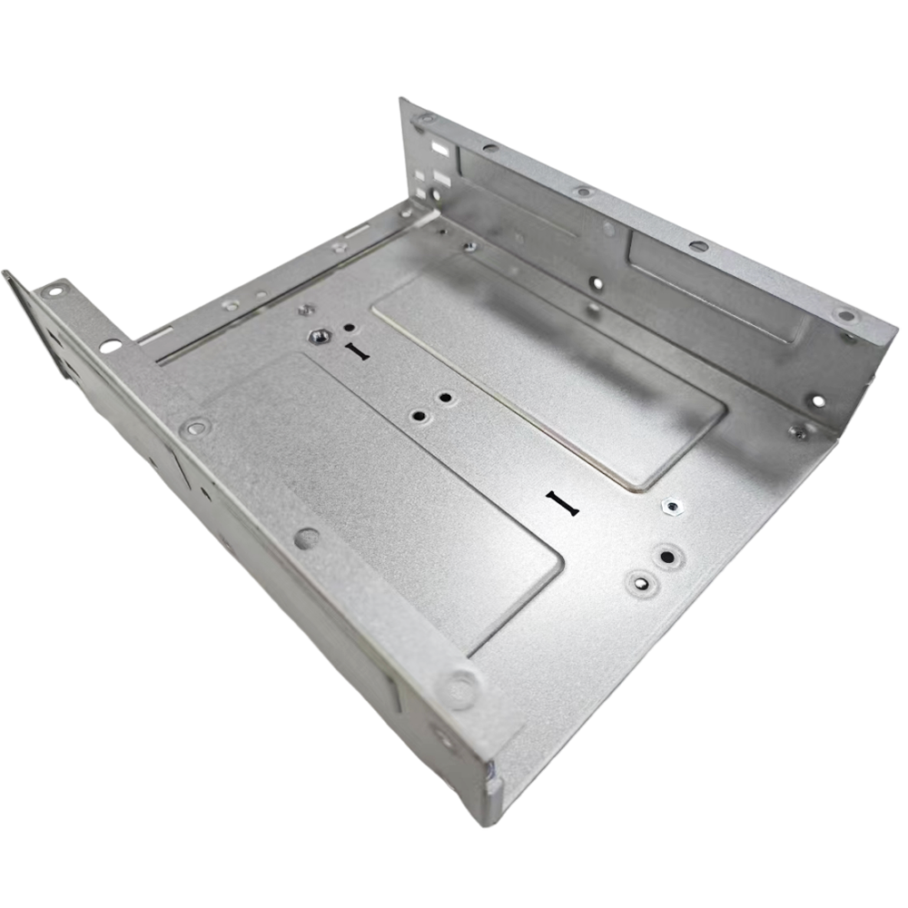 Industrial Auto CD Compartment Chassis Accessories Stainless Steel Galvanized Sheet Metal Laser Cut Stamping Metal Stamping Part - Image 5