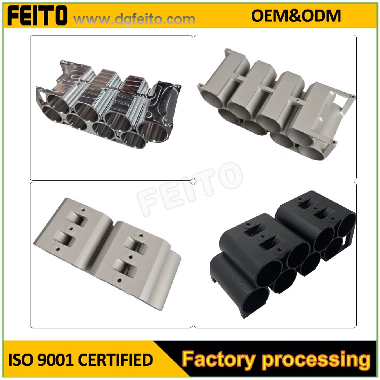 Feito Custom CNC Machined Aluminum Engine Block for High-Performance Racing Precision for Helicopter Aerospace Aviation - Image 2