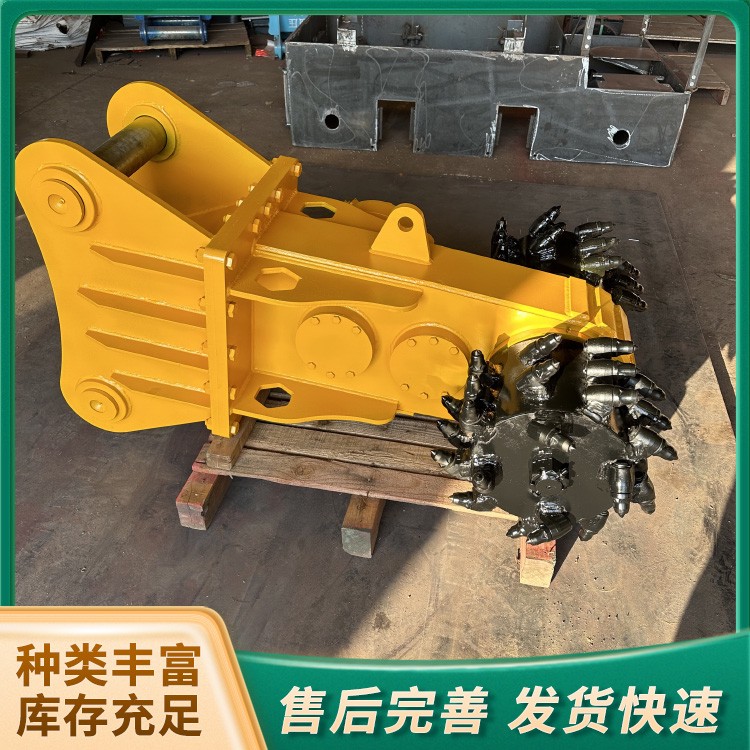 Mining hydraulic milling machine, specifically designed for tunnel excavation. Compatible with hydraulic pump cylinders of scraper machines. High efficiency and wear resistance. - Image 2