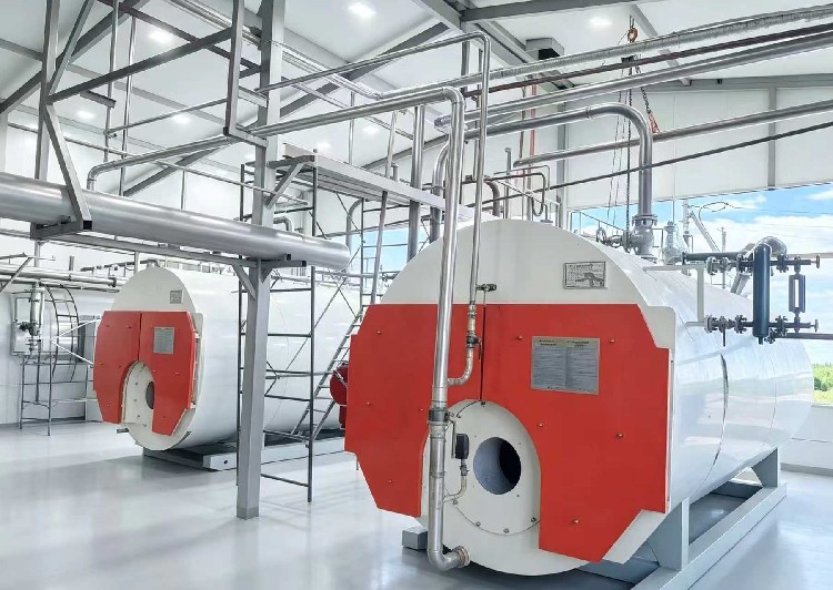 8-ton steam boiler 1.25Mpa 300 degree superheated steam double drum membrane wall burner control cabinet - Image 5