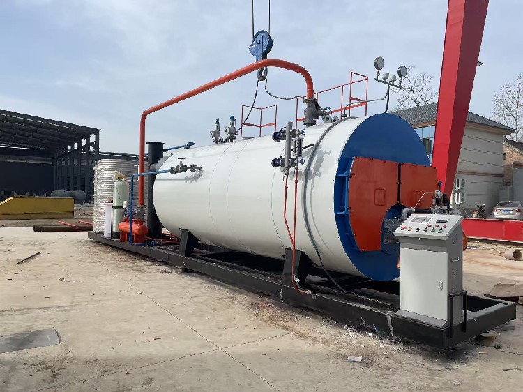 8-ton steam boiler 1.25Mpa 300 degree superheated steam double drum membrane wall burner control cabinet - Image 4