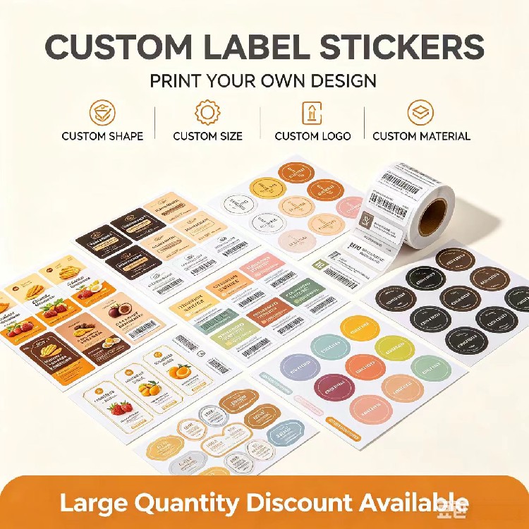 Custom Die Cut Stickers Custom Logo Stickers Custom Printed Labels Custom Sticker Label Any Shape High End Sheet Customization Low MOQ Bulk Discount - Image 6