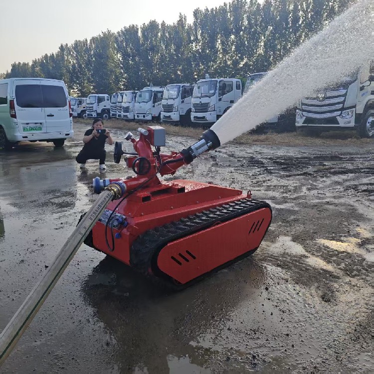 Remote Controlled Tracked Fire Fighting Robot HD Video Reconnaissance - Image 3
