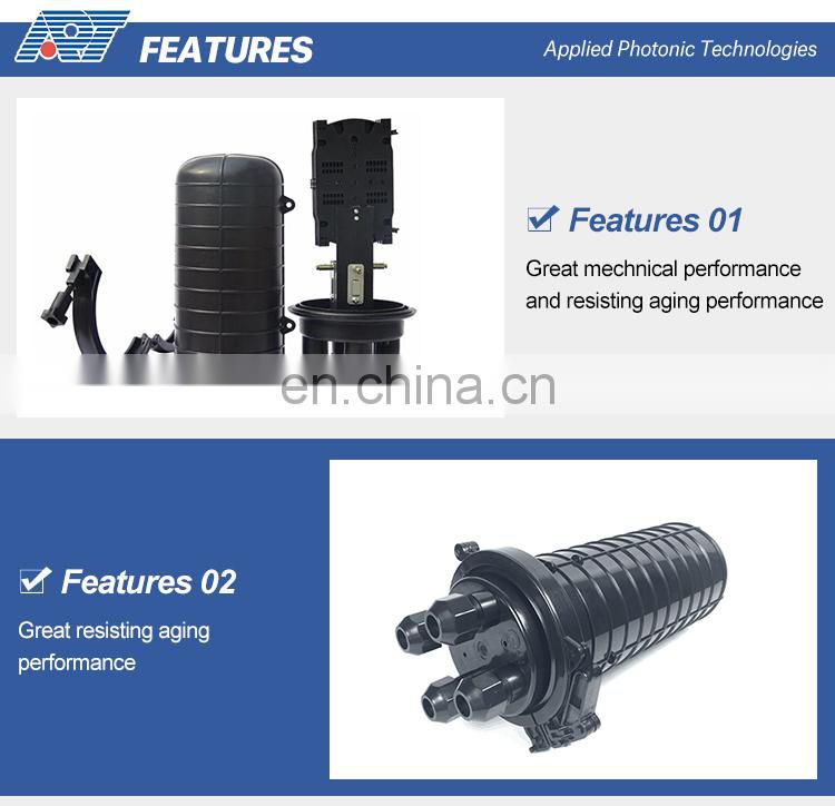 Joint Horizontal in-line  telecom splice closure