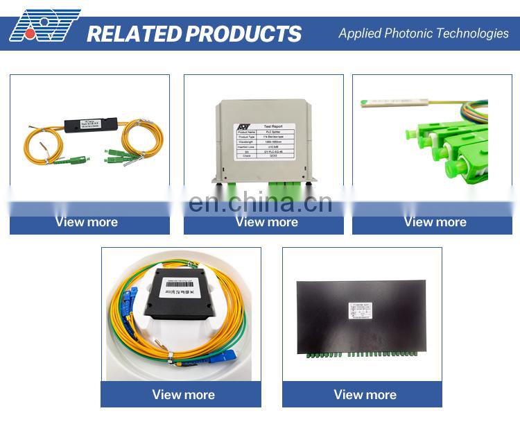 Package Fc Sc St Lc Connectors Plc Fiber Optical Ftth Mini Splitter Equipment