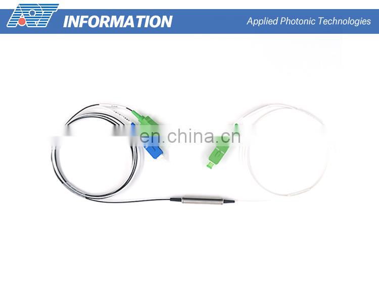 Factory Supply WDM 1310 / 1490 / 1550nm Fiber Optic Coupler, Optical Fiber Splitter Loss wdm optic transport