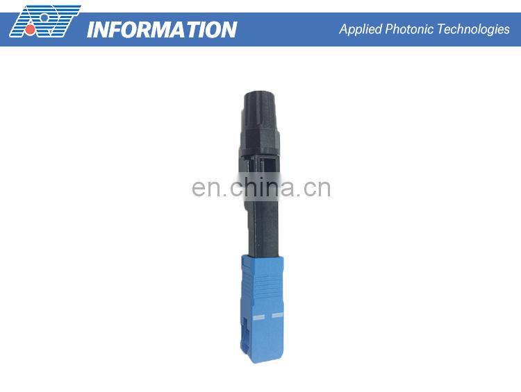 Quick Installation 55mm 60mm Sc/apc Fiber Optic Fast Connector