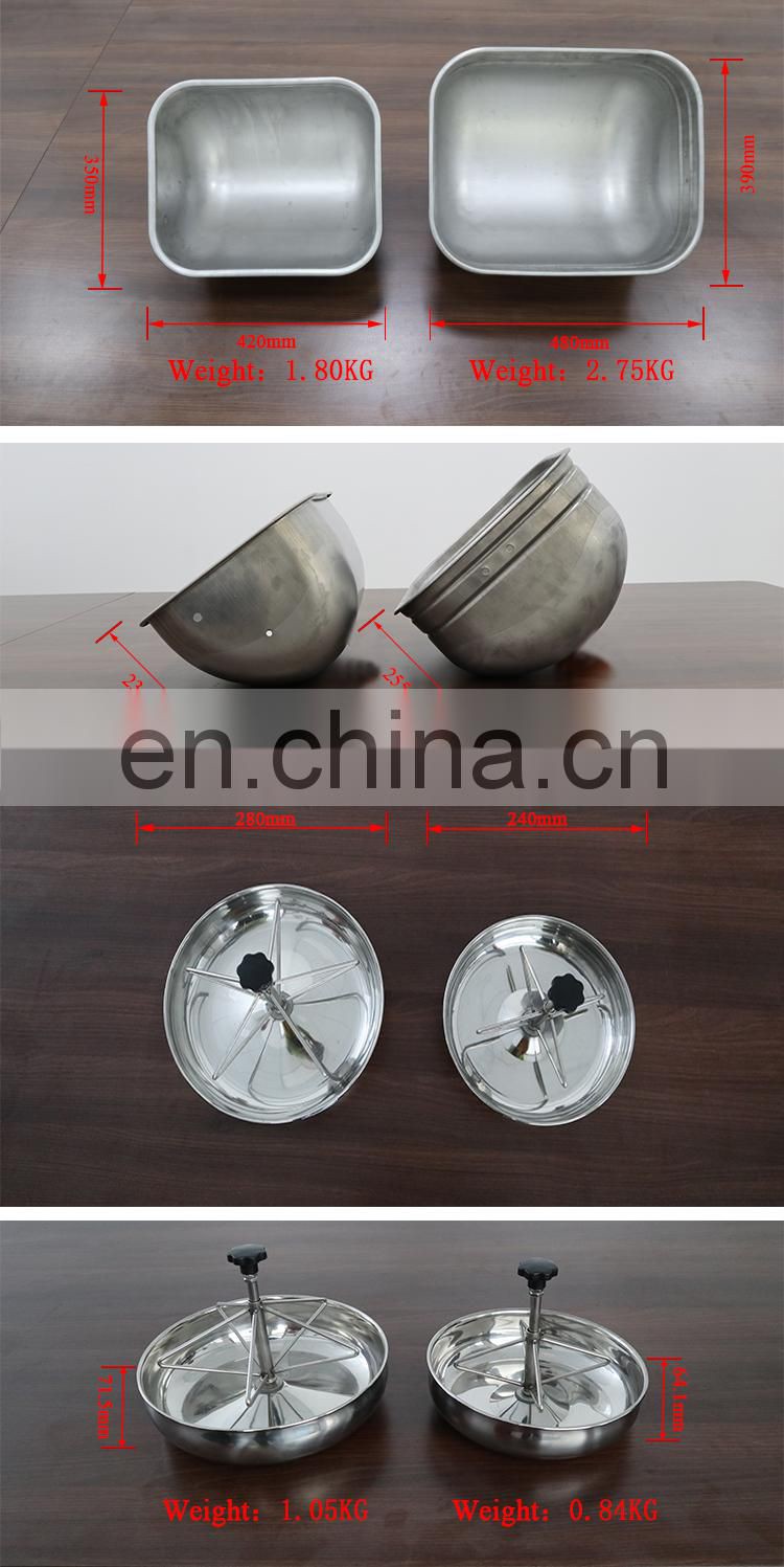 stainless steel pig swine hog piglet feeder feeding trough
