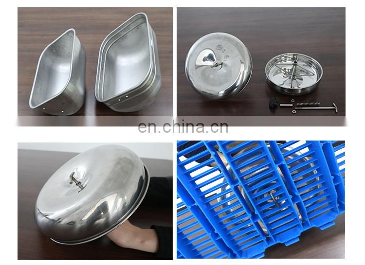 stainless steel pig swine hog piglet feeder feeding trough