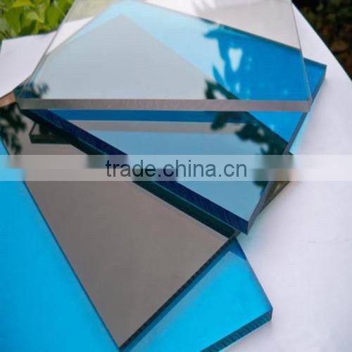 5.5m *3m *2.7m,1set, aluminum frame and polycarbonate blue solid sheet carport,automobile shelter,bus shed,garden shelter