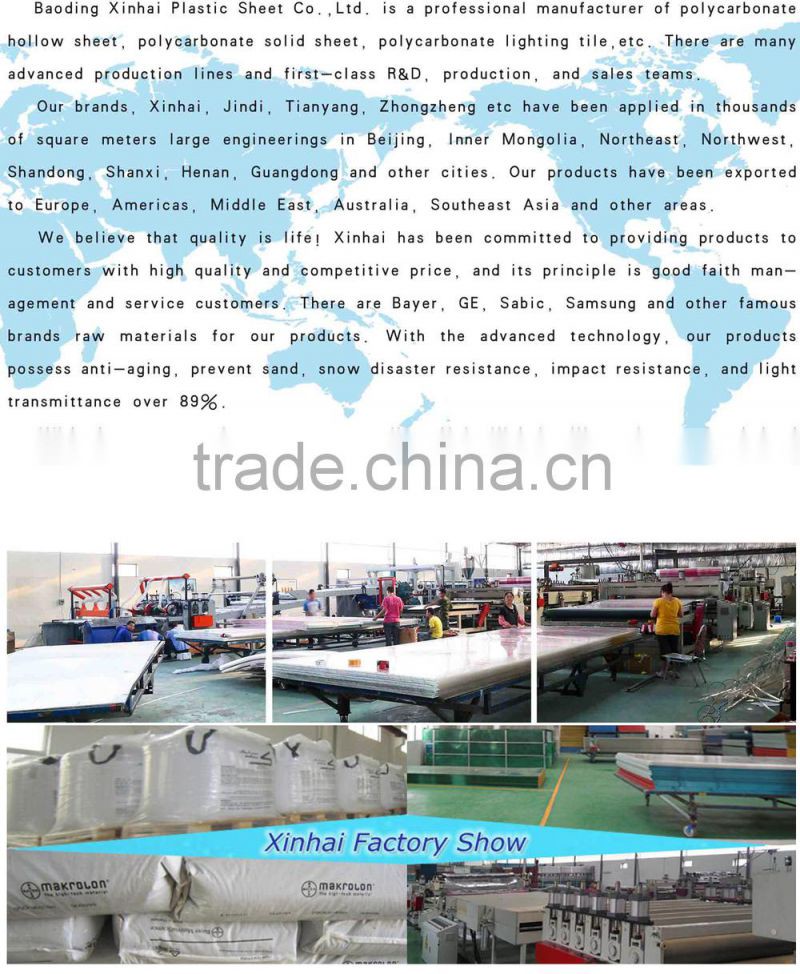 6mm,8mm PC Diamond Polycarbonate Embossed Sheet For Shower Room Swimming Pool And Door