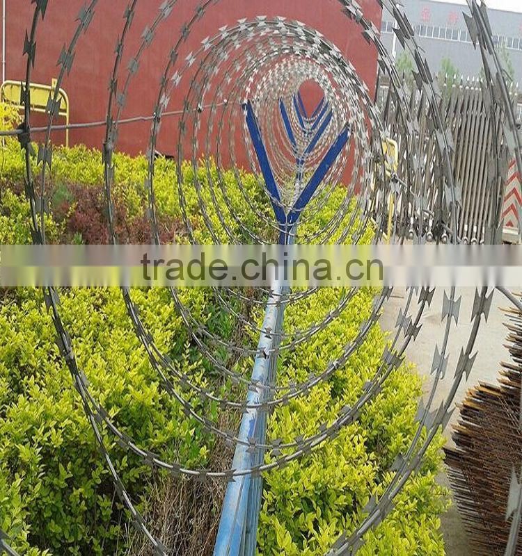 Low price razor wire,razor barbed wire,razor wire fencing