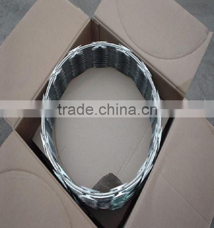 Low price razor wire,razor barbed wire,razor wire fencing