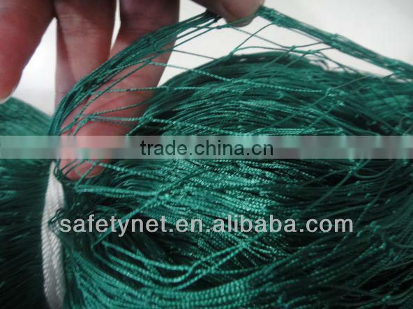 High quality polyester bird net / Anti-Bird Netting Green