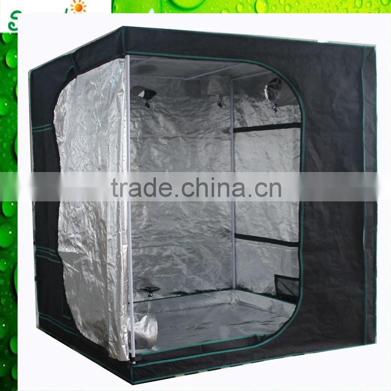 140x140x200cm 55"x55"x78" Indoor Plant Growing Tent Bud Room Hydroponics Mylar Reflective
